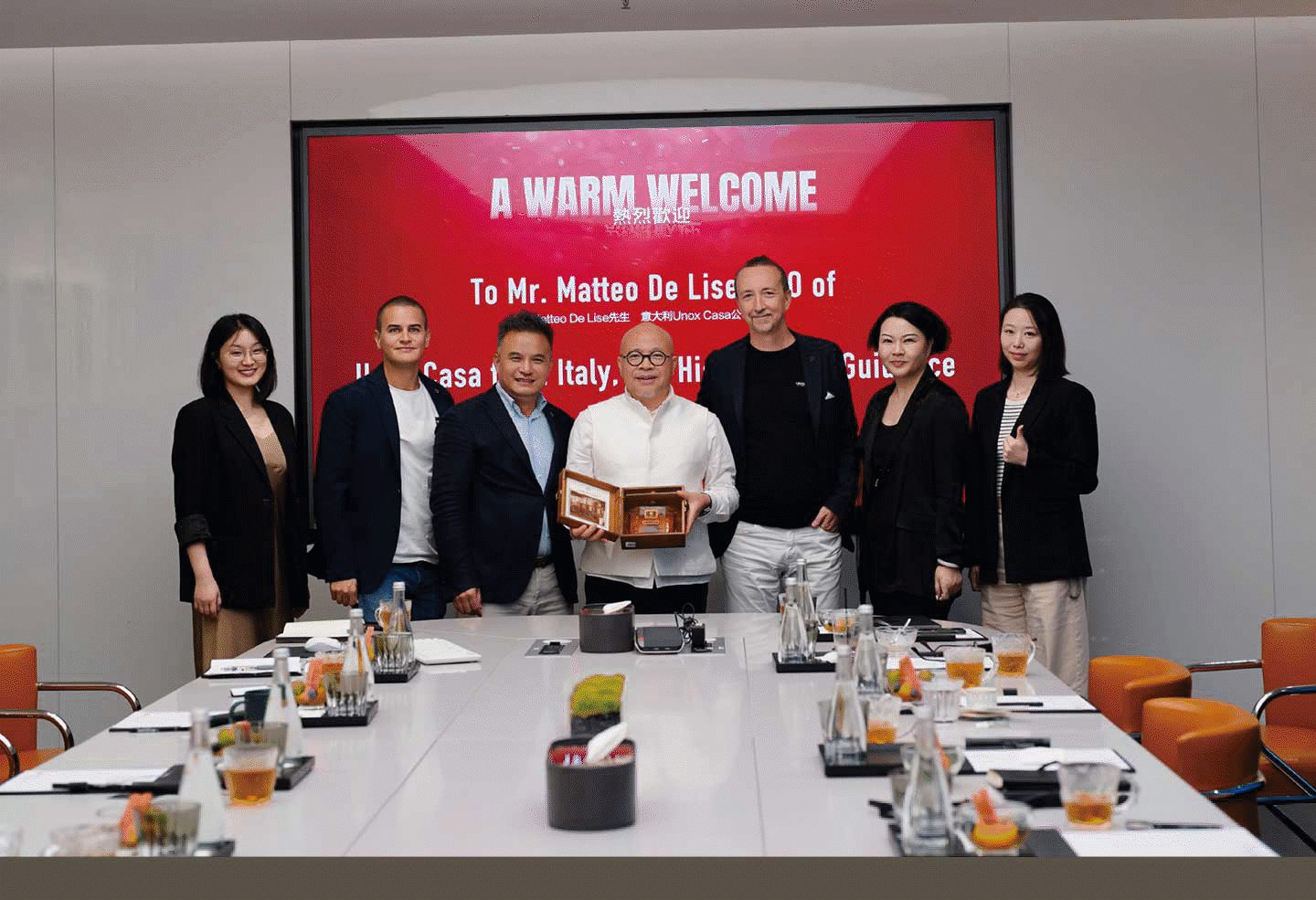 Unox Casa意大利总部CEO Matteo De Lise访华(图6)